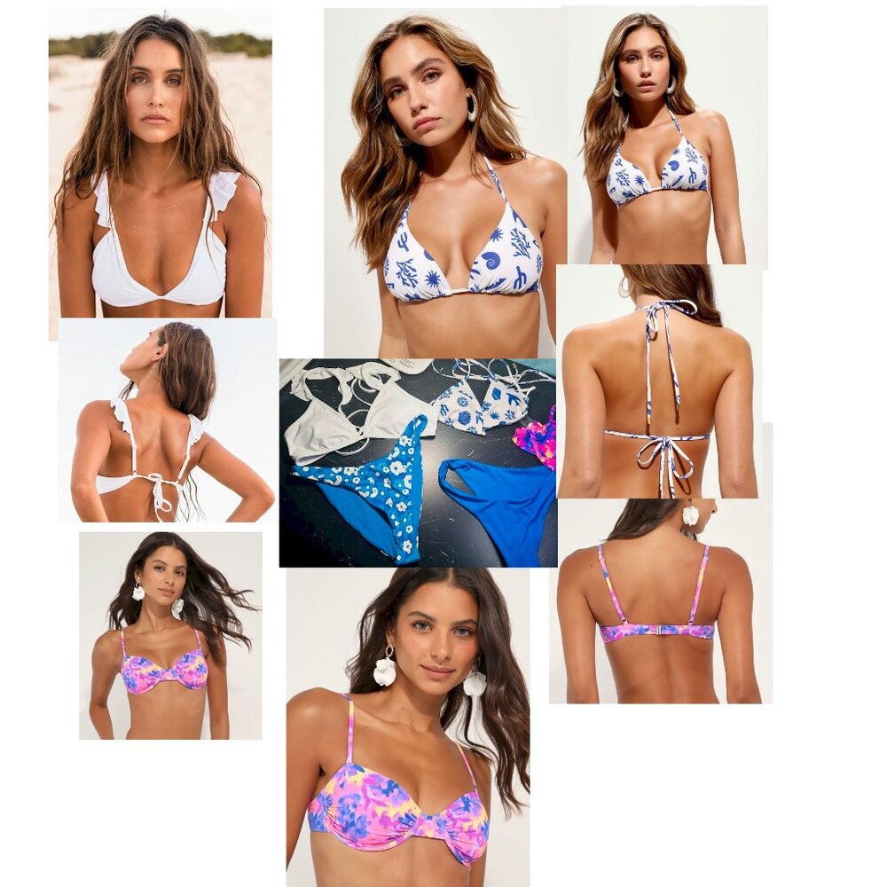 Lulus Bikini Bundle 6PC Set NWOT
